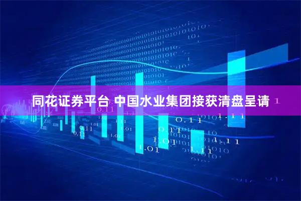 同花证券平台 中国水业集团接获清盘呈请