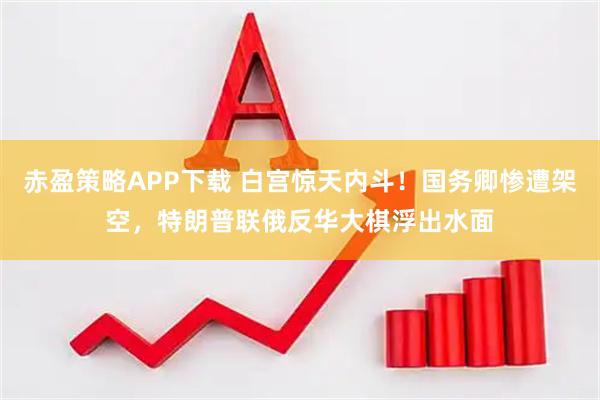 赤盈策略APP下载 白宫惊天内斗！国务卿惨遭架空，特朗普联俄反华大棋浮出水面